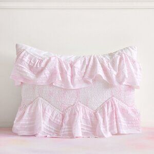 LoveShackFancy Pottery Barn Summer Dream Tie Dye Standard Pillow Sham Cover NWT